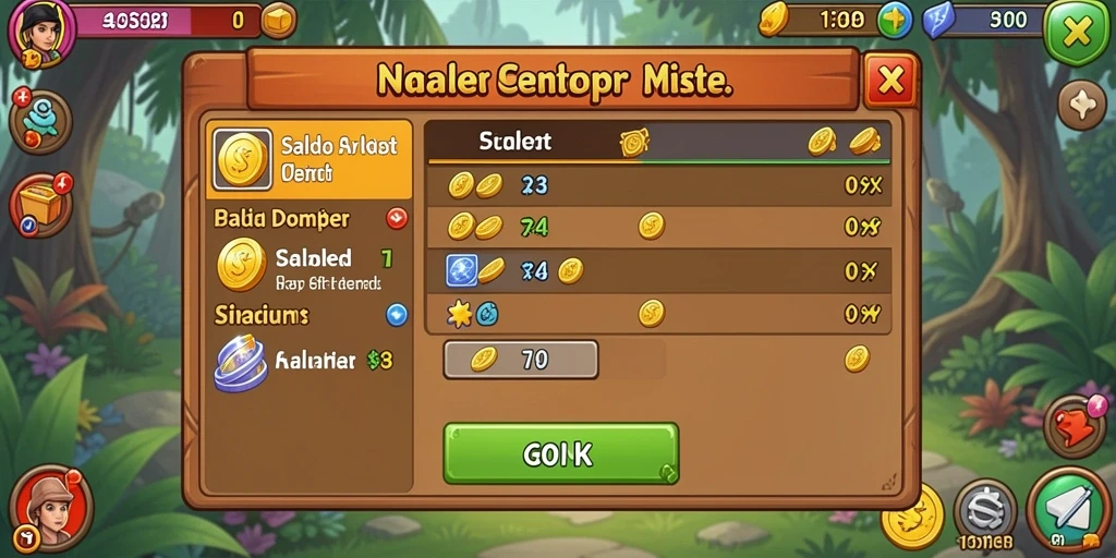 Tangkapan layar item bonus yang bisa didapatkan.