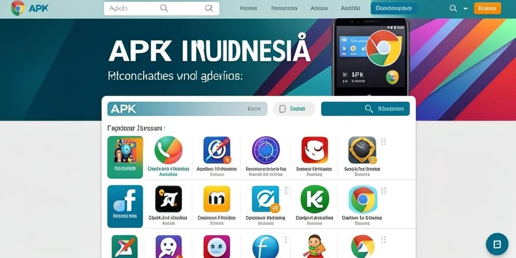 Desain grafis yang menarik dan cerah.