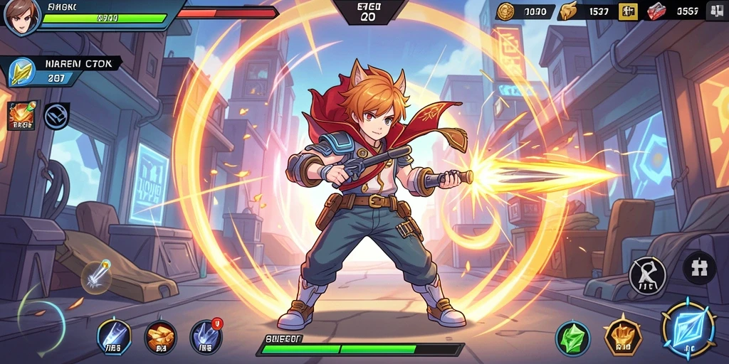 Sistem level up yang menarik dan inovatif.
