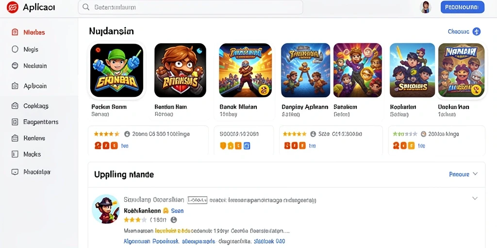 Lingkungan grafis yang kaya dan detail.
