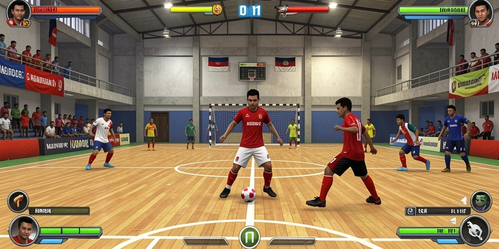 Momen seru saat menyelesaikan misi dalam game.